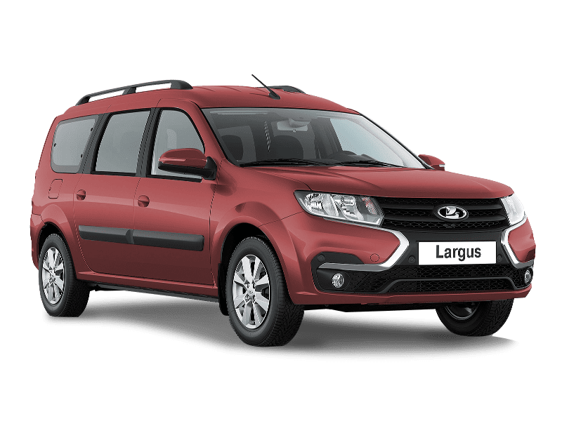 Купить Lada Largus в Тюмени - Красный «Красный сплав» (136) - металлик